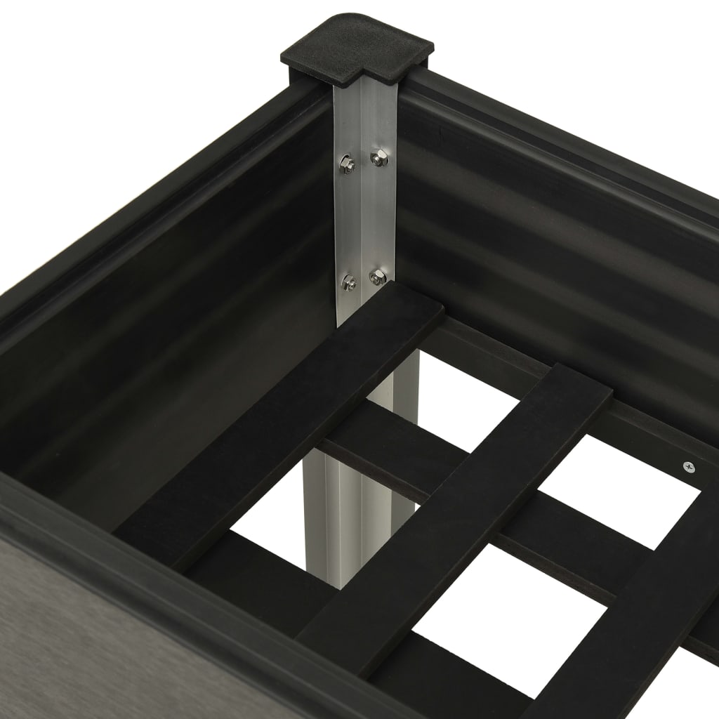 Povišeni krevet wpc sivi - 75 x 40 x 75 cm, 1 - number 5.