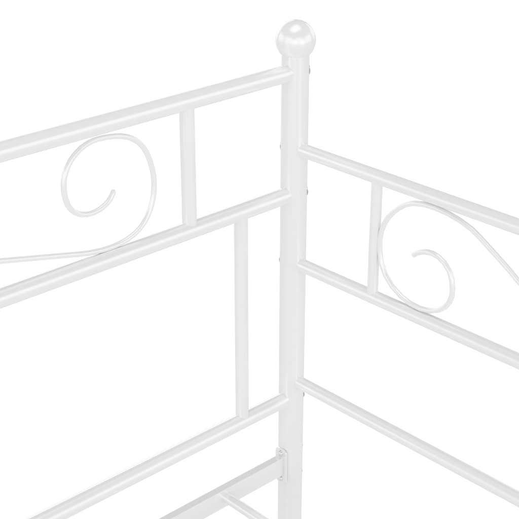 Rama łóżka do sofy rozkładanej 90x200 cm metalowa - number 7.