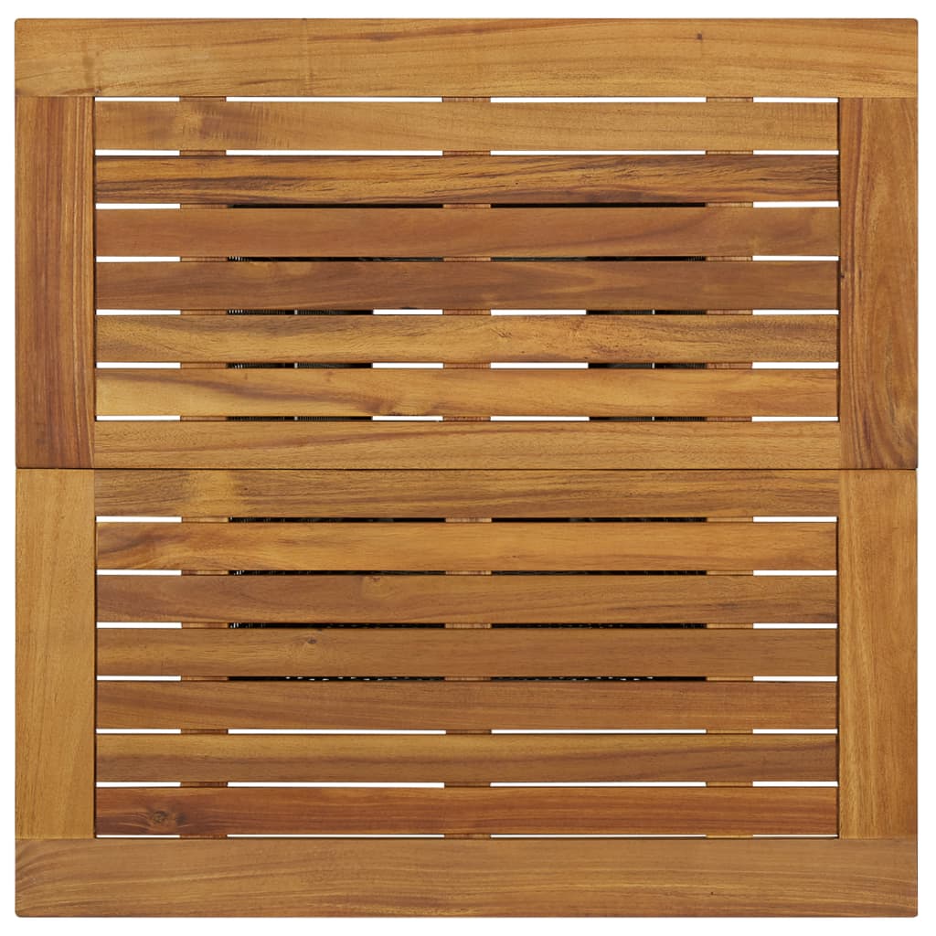 Bar set for hage 5 deler med puter polyrattan - svart, 80 cm bordlengde, 4 - number 6.