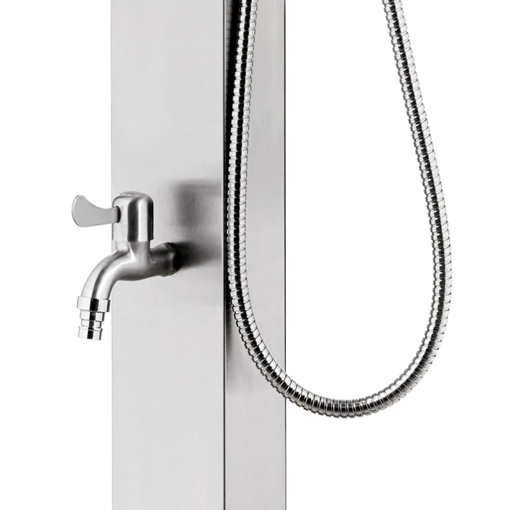 Douche de jardin 220 cm inox - number 9.