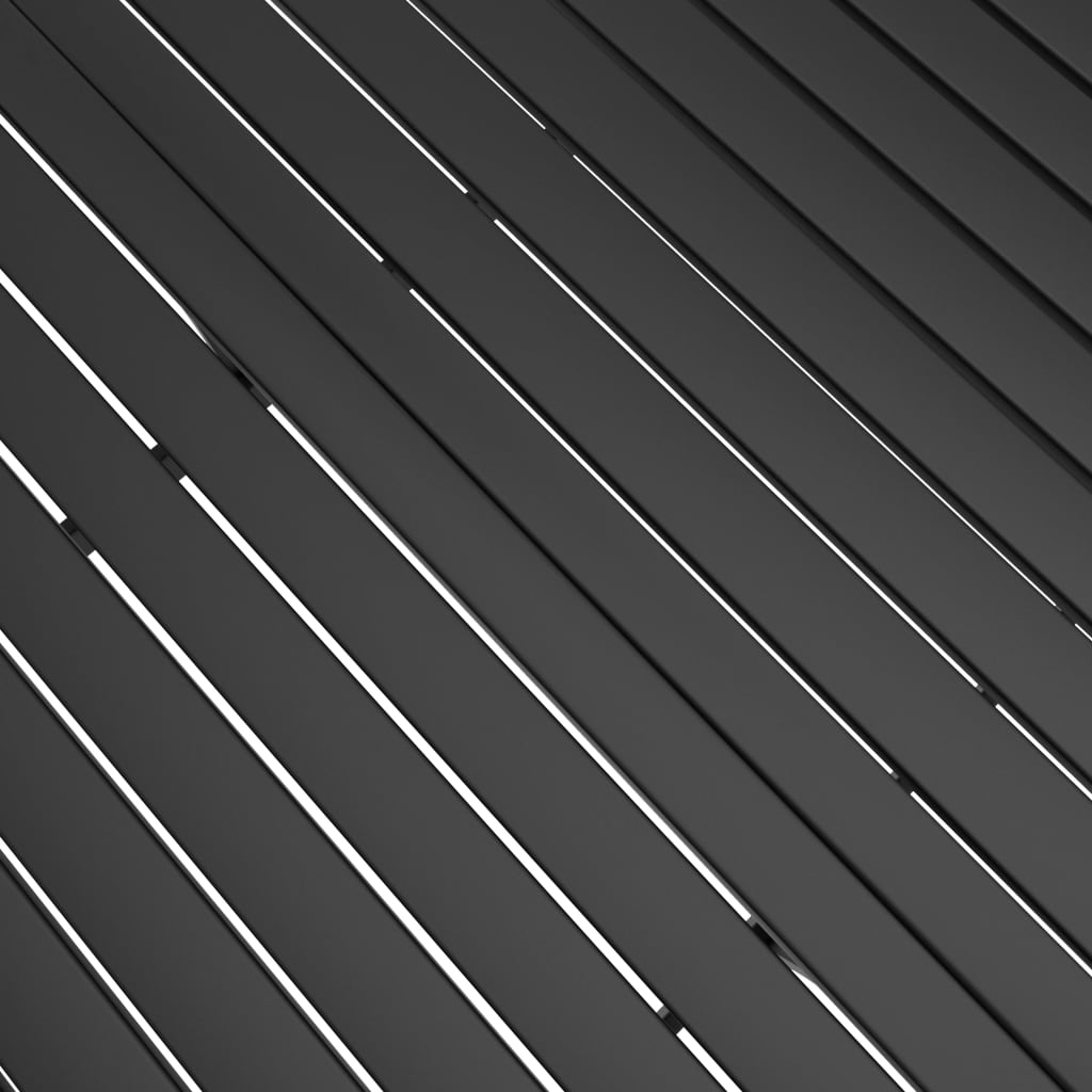 Spisebordsett for hagen 7 deler tekstiler og stål - number 6.