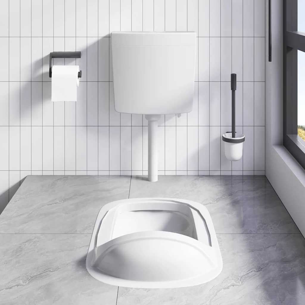 Toalettcisterner med vattenintag i botten 3/6 l - grå - number 2.