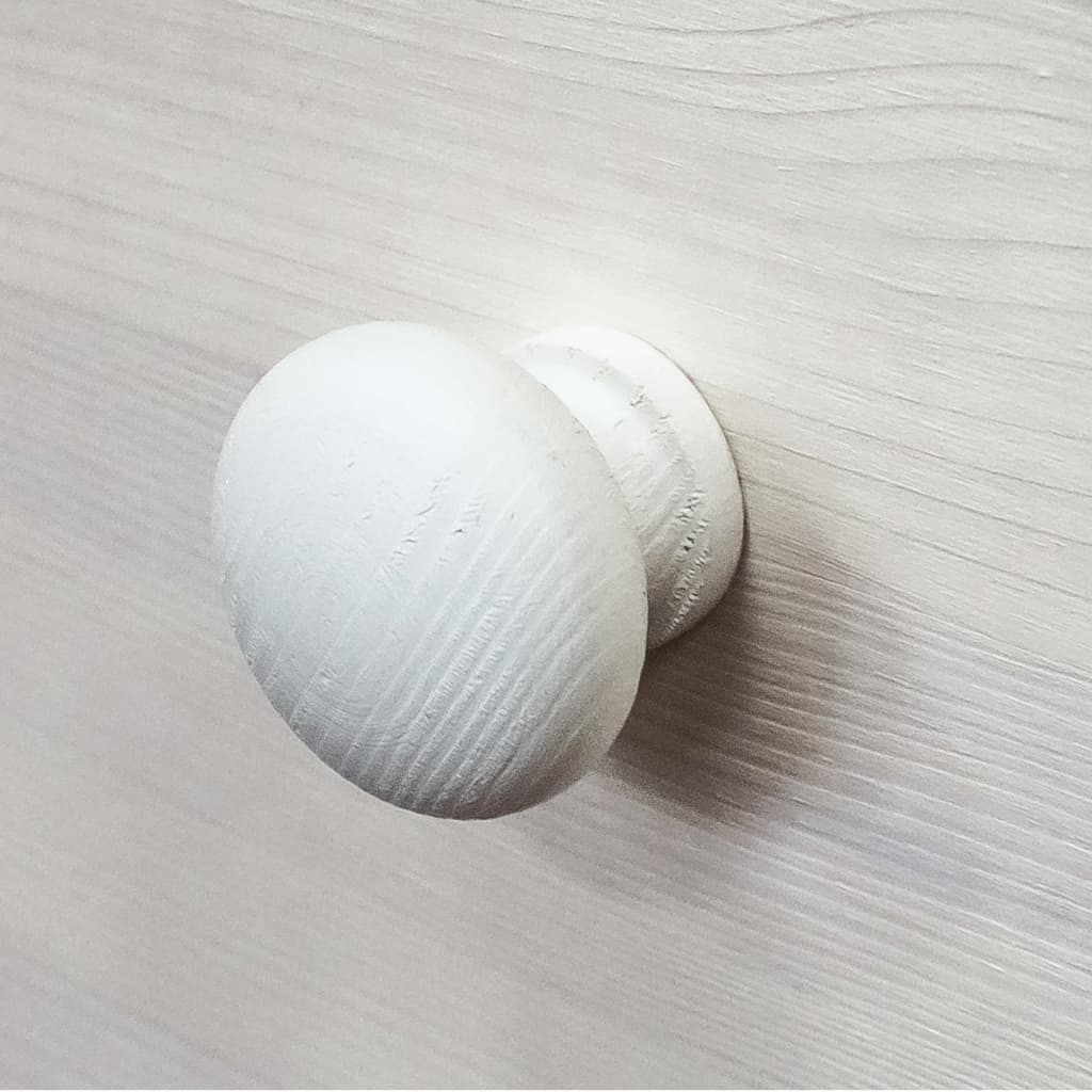 Noćni ormarić 43x34x40 cm puna borovina - number 4.