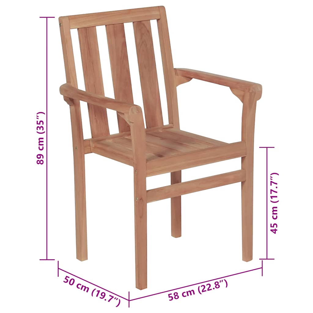 Krzesła ogrodowe komputery. z poduszkami masywnymi teakiem - beż, 2, 1 - number 11.