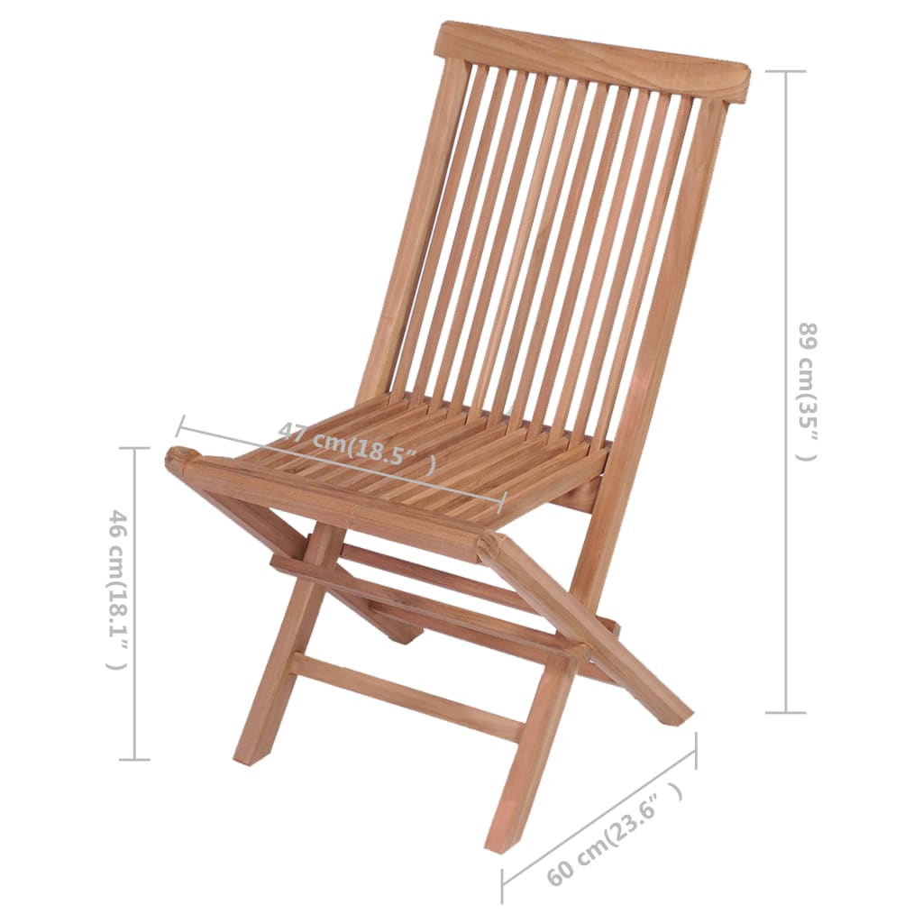 Chaises de jardin avec coussins pcs. bois de teck massif - bleu, 4, 1 - number 11.
