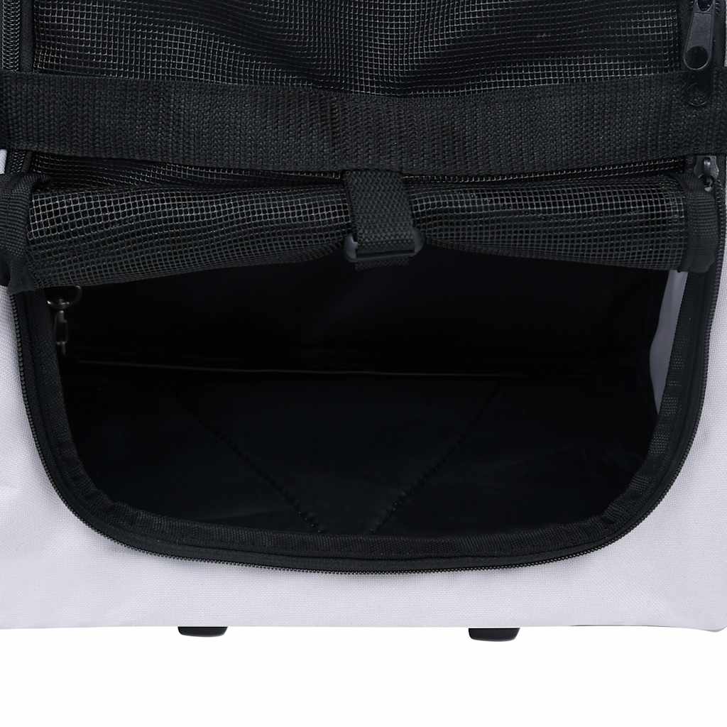 Chariot pliable pour animaux de compagnie multifonctionnel - gris - number 6.