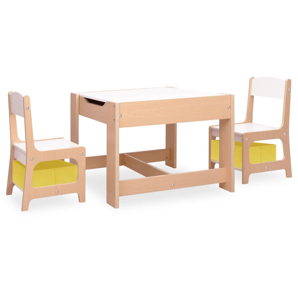 Børnebord med 2 stole mdf - number 2.