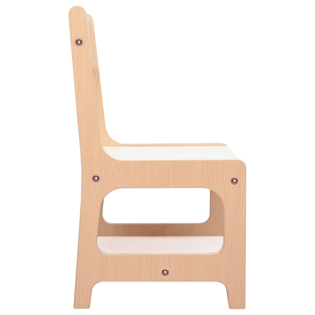 Børnebord med 2 stole mdf - number 12.