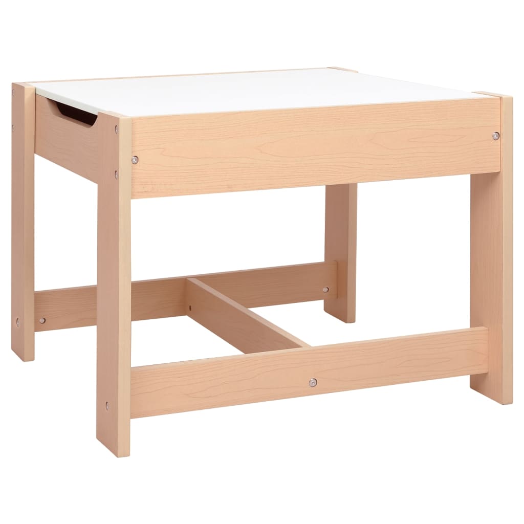 Børnebord med 2 stole mdf - number 5.