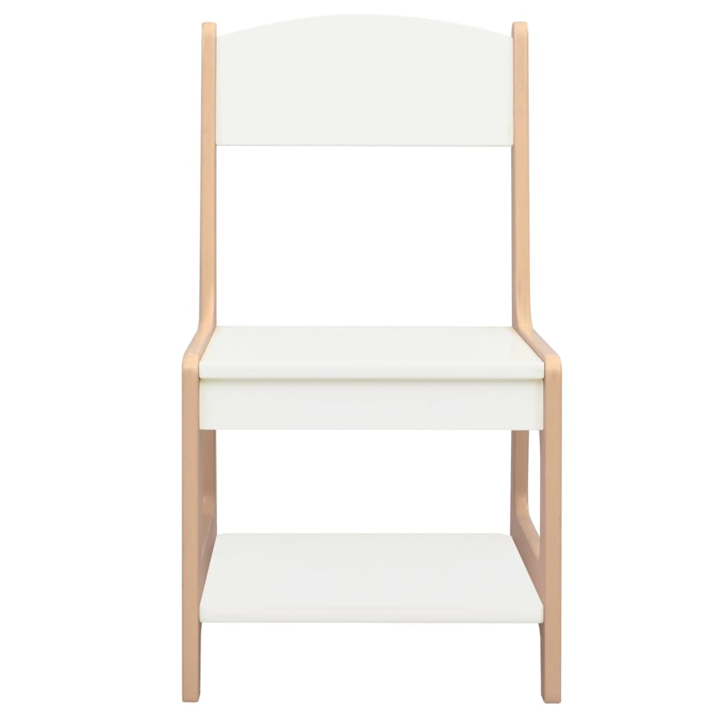 Børnebord med 2 stole mdf - number 11.