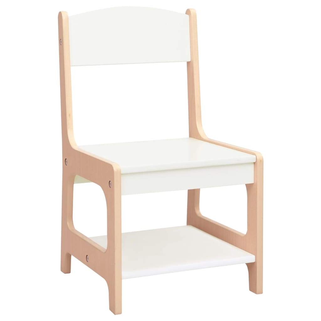 Børnebord med 2 stole mdf - number 10.