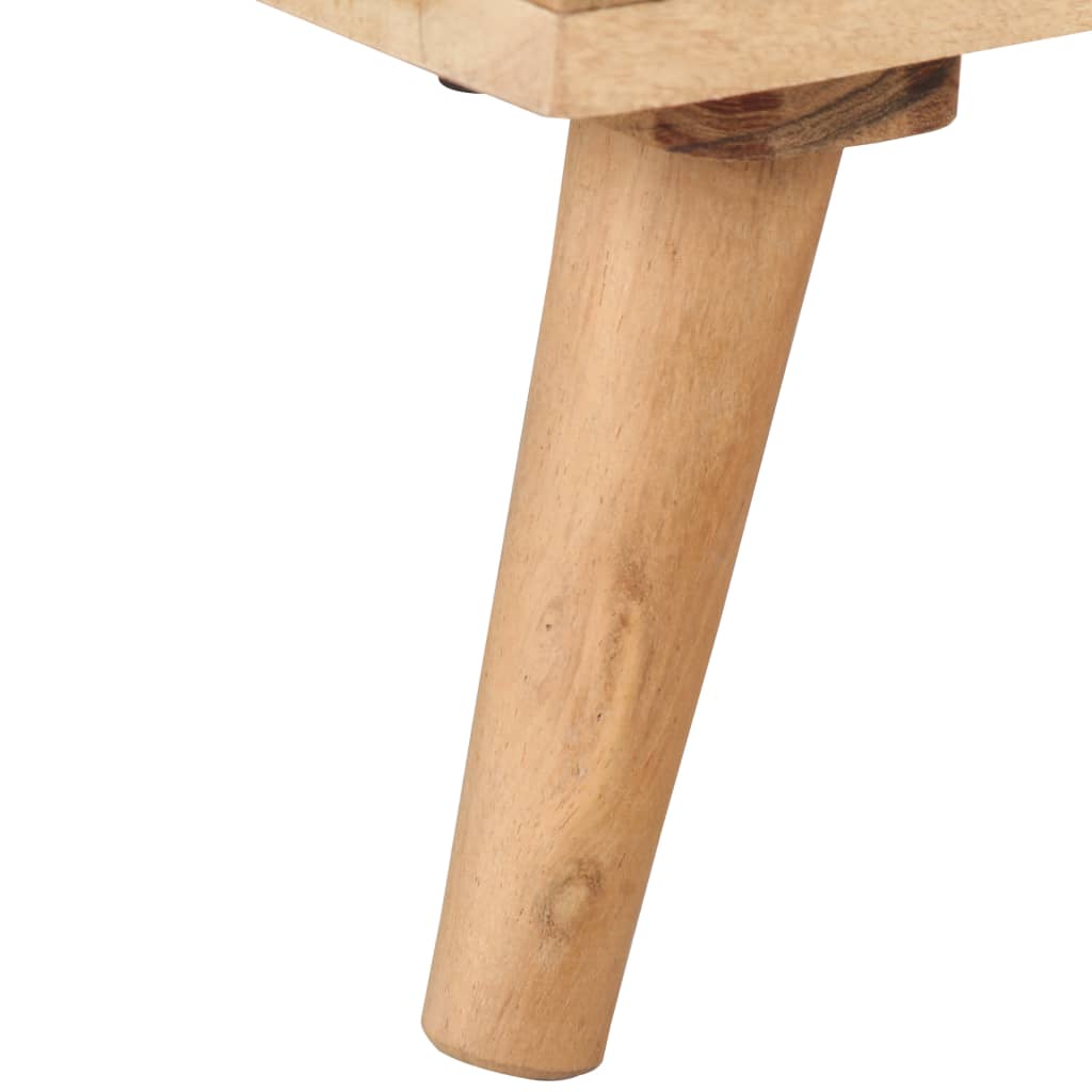 Sengebord 40x30x50 cm massivt akacietræ - number 8.