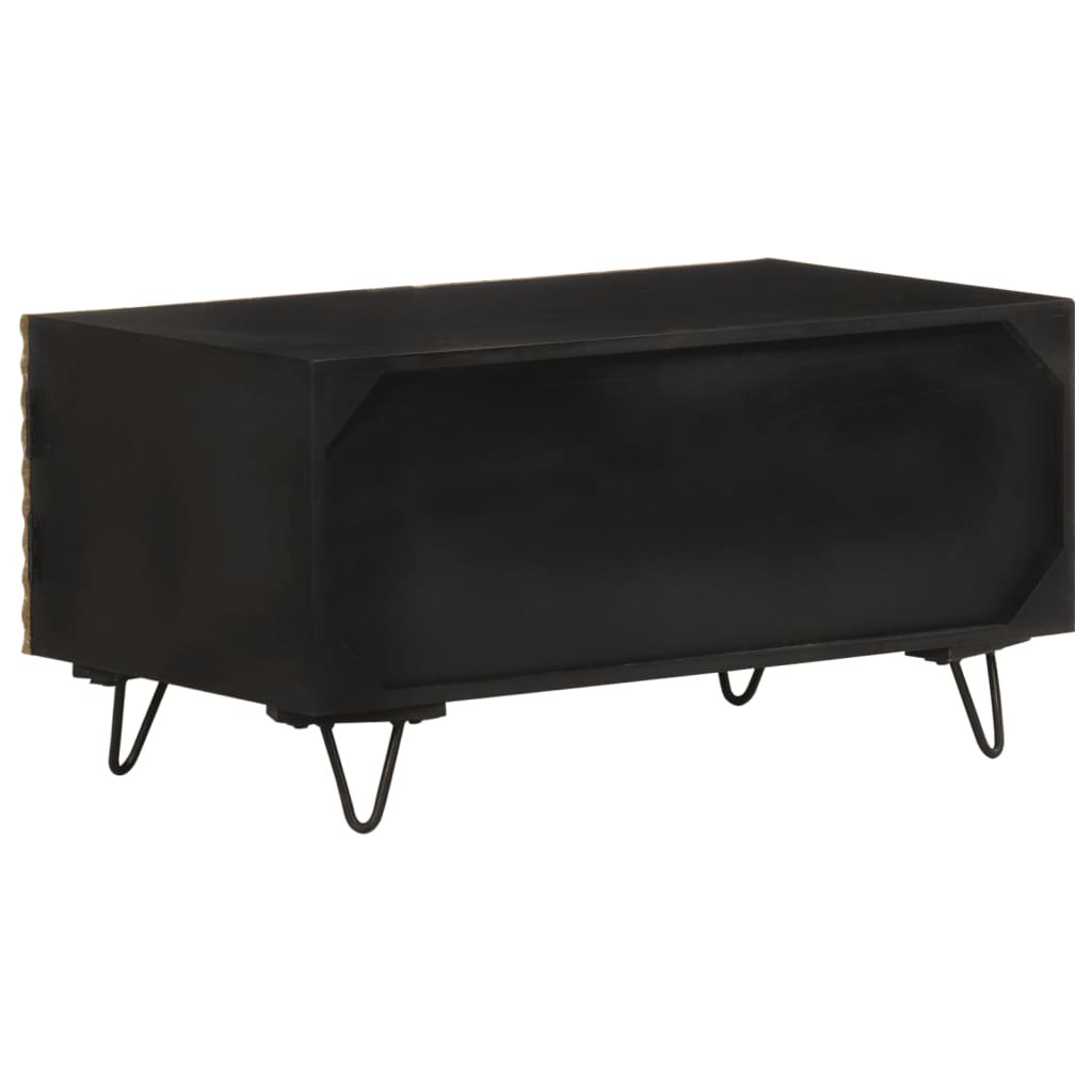 Sofabord 90x50x45 cm massivt mangotræ - number 3.