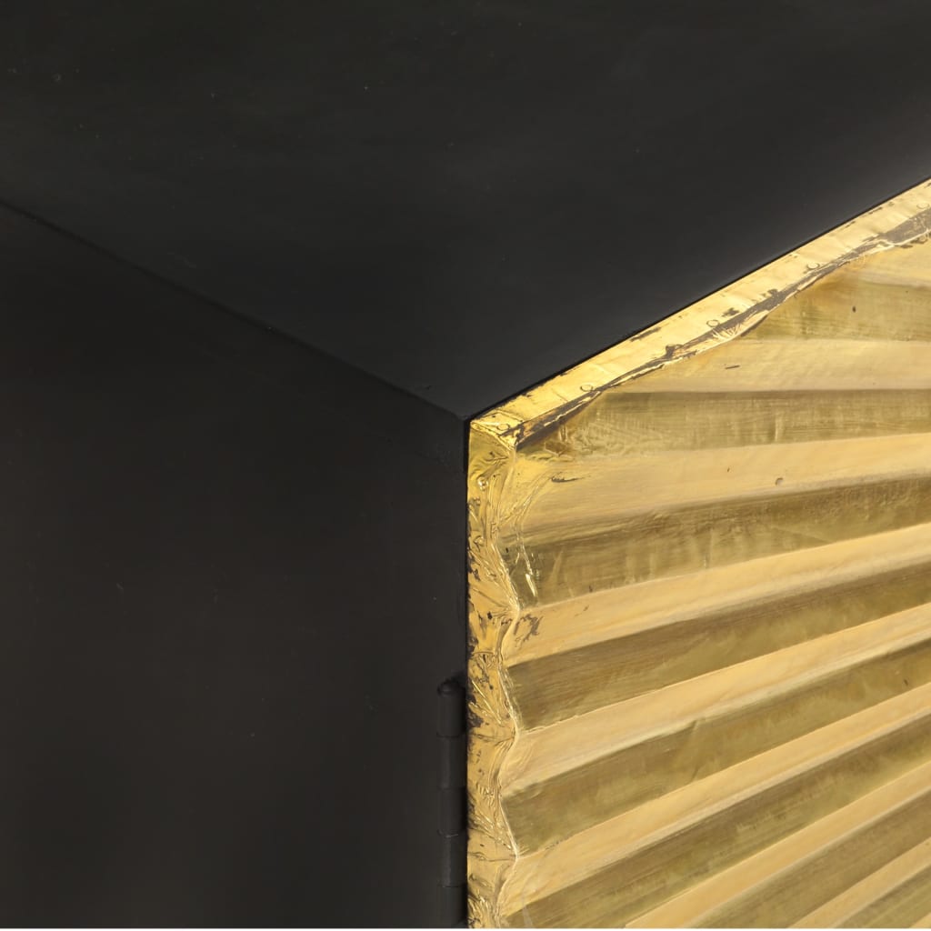 Sofabord 90x50x45 cm massivt mangotræ - number 6.