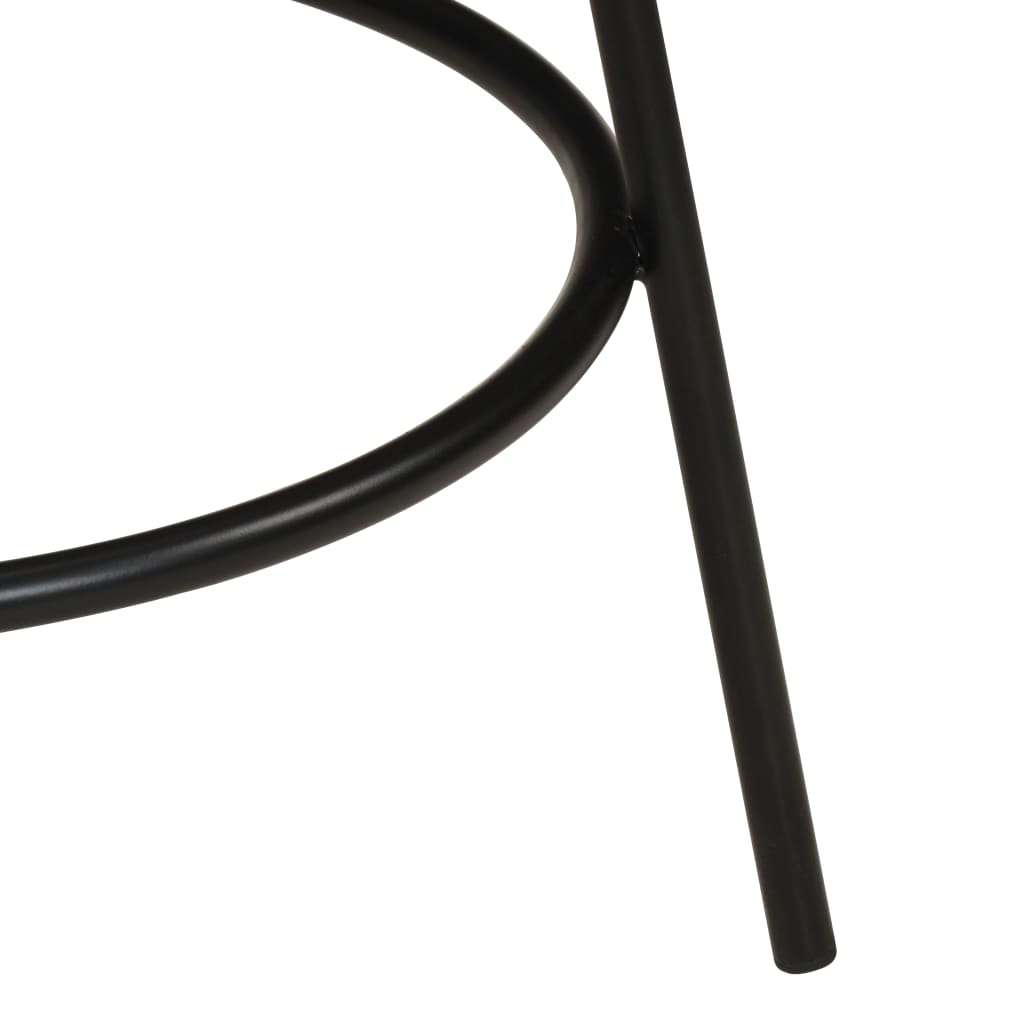 Barske stolice kom. masivno drvo manga - crno, 4 - number 9.