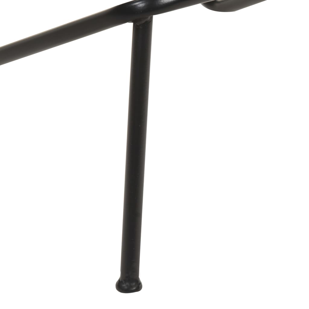 Barstole stk. ægte skind - brun, 2 - number 10.