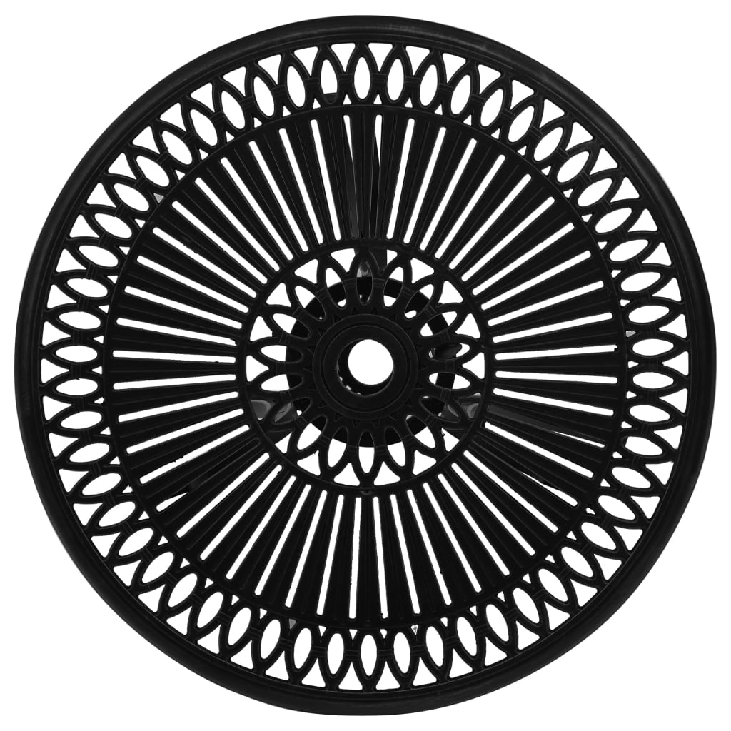 Części zestawu bistro odlew aluminiowy - czarny, 3 - number 7.