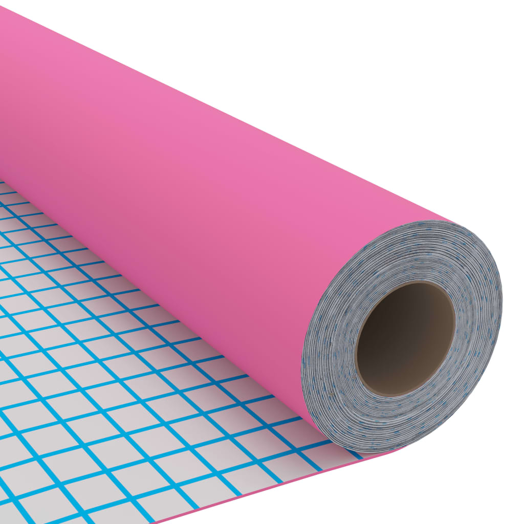 Self-adhesive foil for furniture 500x90 cm pvc pink high gloss - high gloss pink, 1 - number 4.