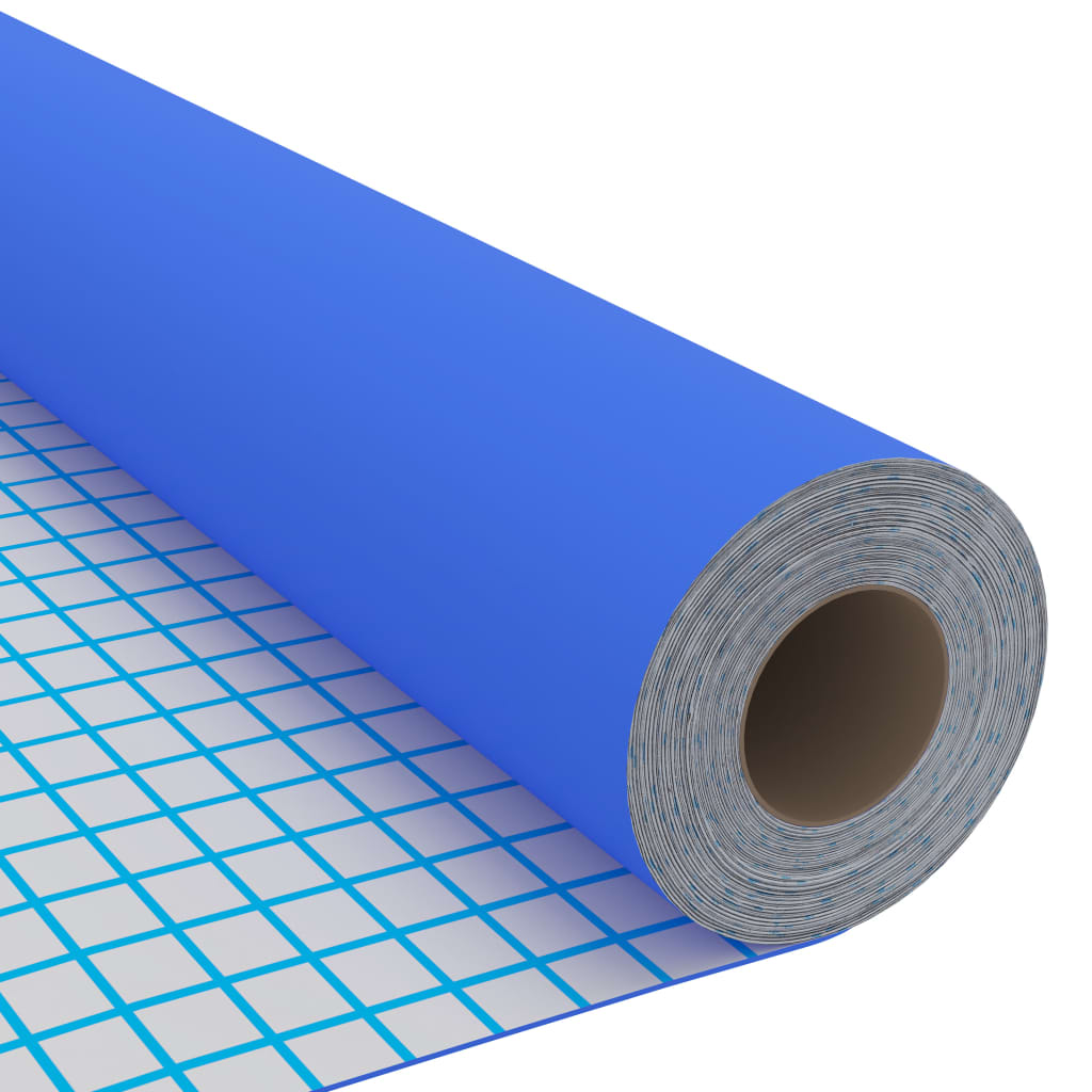 Film autocollant pour meuble 500x90 cm pvc bleu brillant - bleu brillant, 1 - number 4.