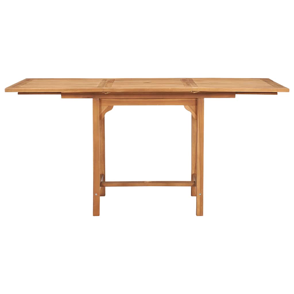 Spisebordsett for hagen 5 deler heltre teak - number 6.