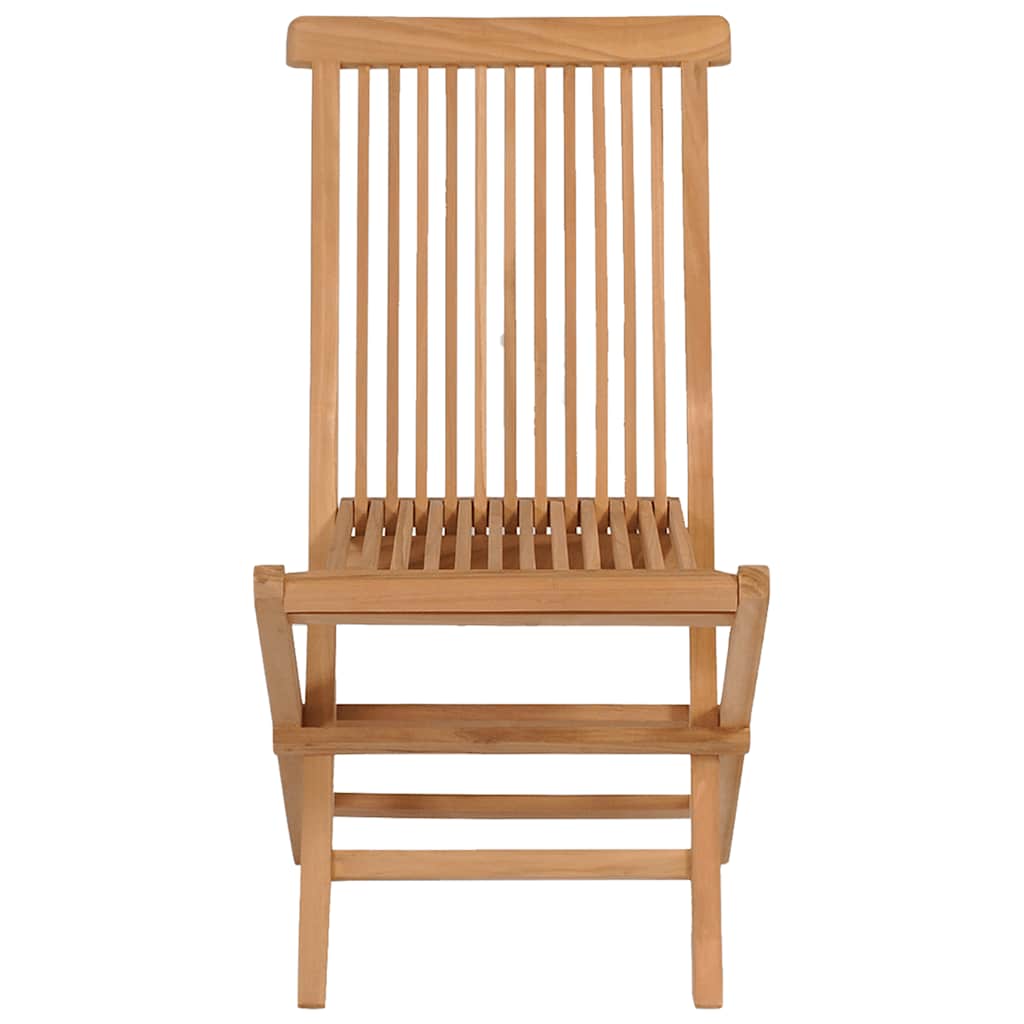 Vrtna blagovaonska stolna garnitura 5 dijelna tikovina - bez naslona za ruke, četvrtasta, 4 - number 5.