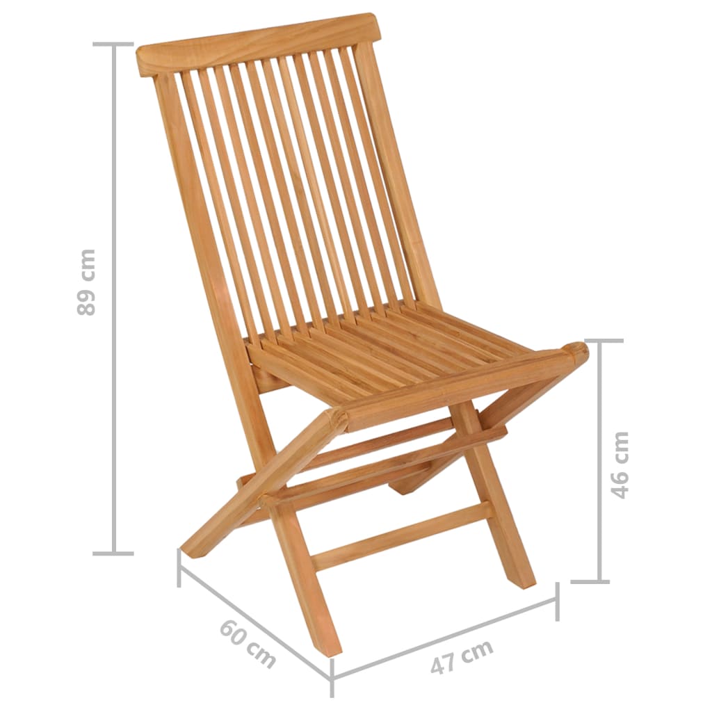 Blagovaonska stolna garnitura za vrt 9 dijelova masivna tikovina - number 12.