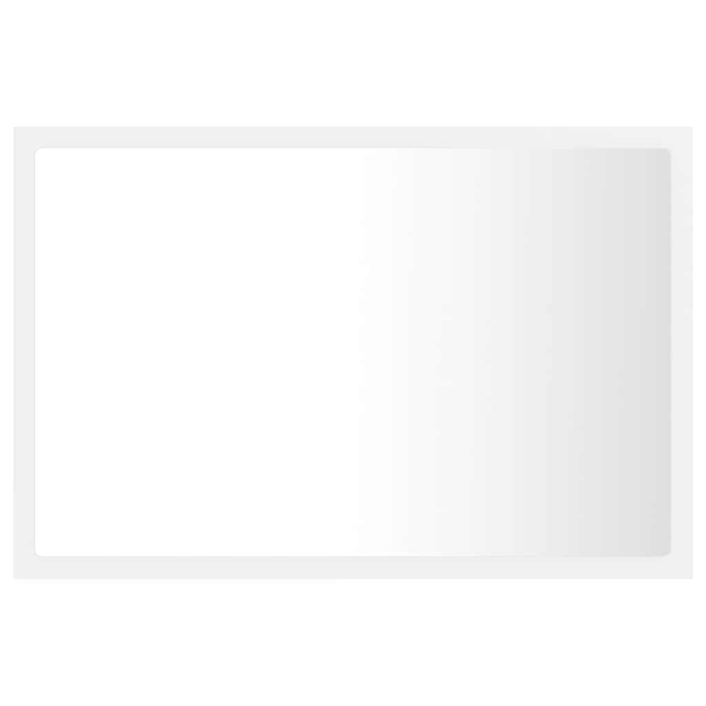 Kupaonsko ogledalo s led svjetlom 60x8,5x37 akril - crno, 1 - number 3.