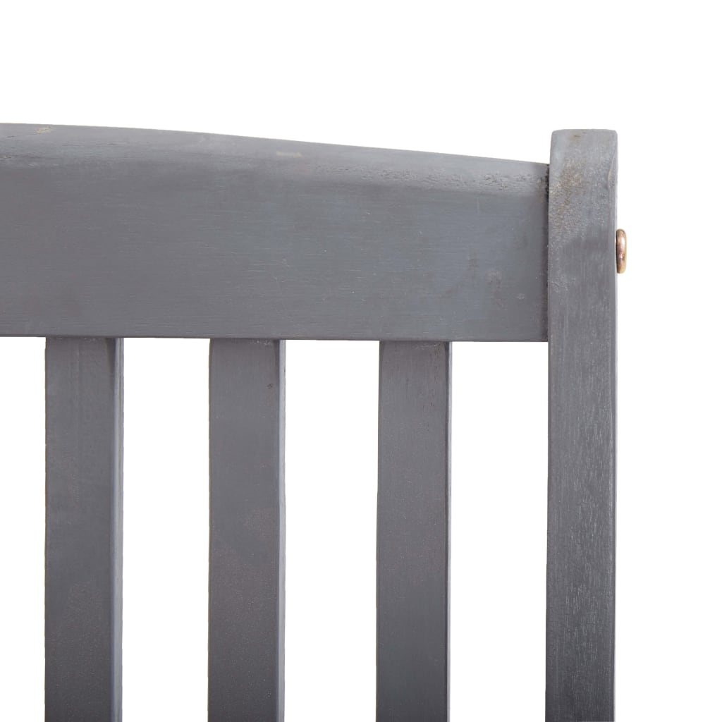 Sklopivi vrtne stolice računala. s jastucima masivna stabla bagrene - bež, 2, 1-1 - number 7.