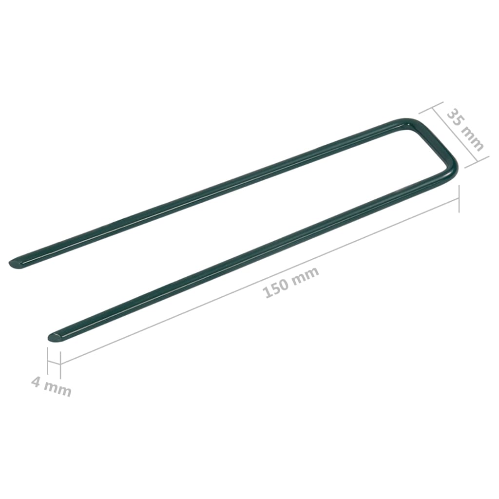 Søm til kunstgræs stk. u-formet jern - 50 - number 6.