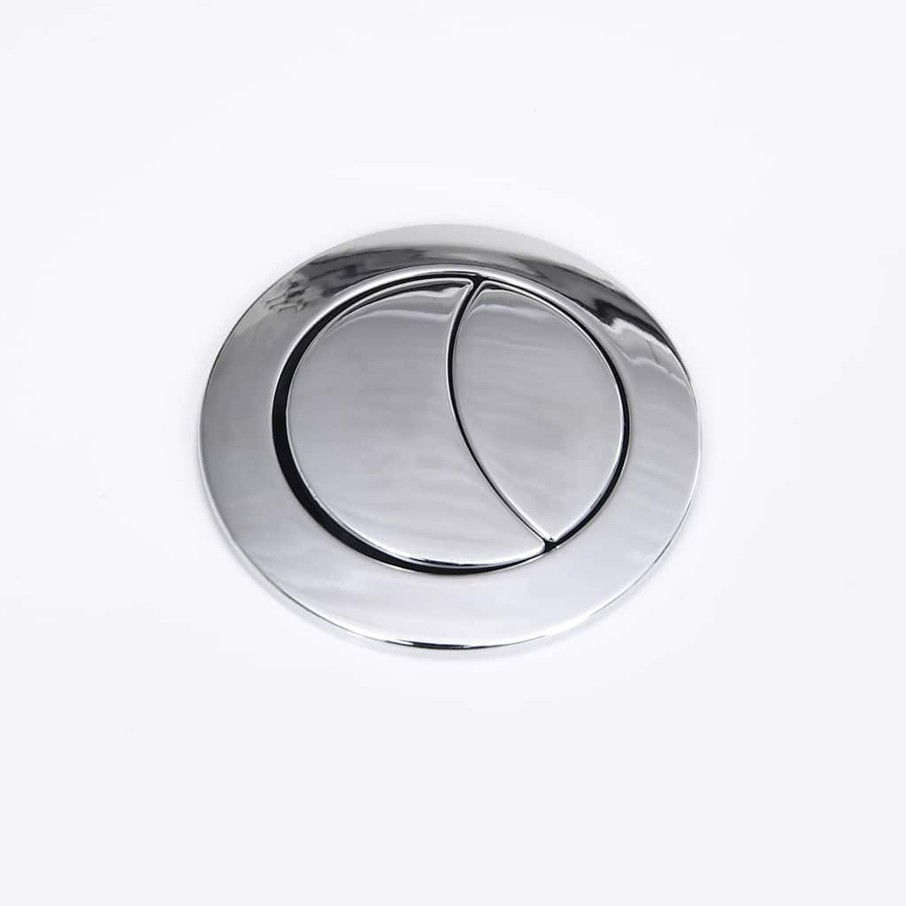 Bonde de wc en céramique en bas ronde blanche - number 7.