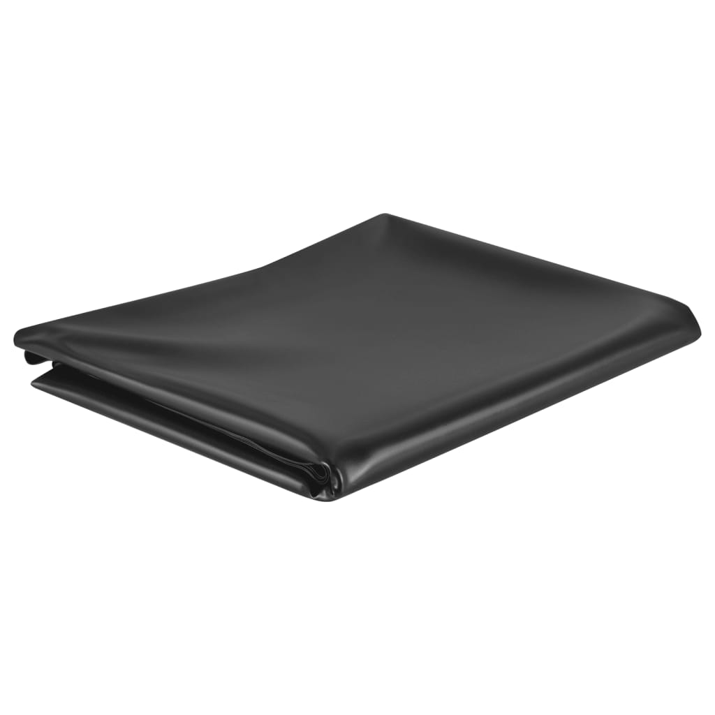 Bassinfolie pvc sort - 4 x 3 m, 1 mm - number 1.