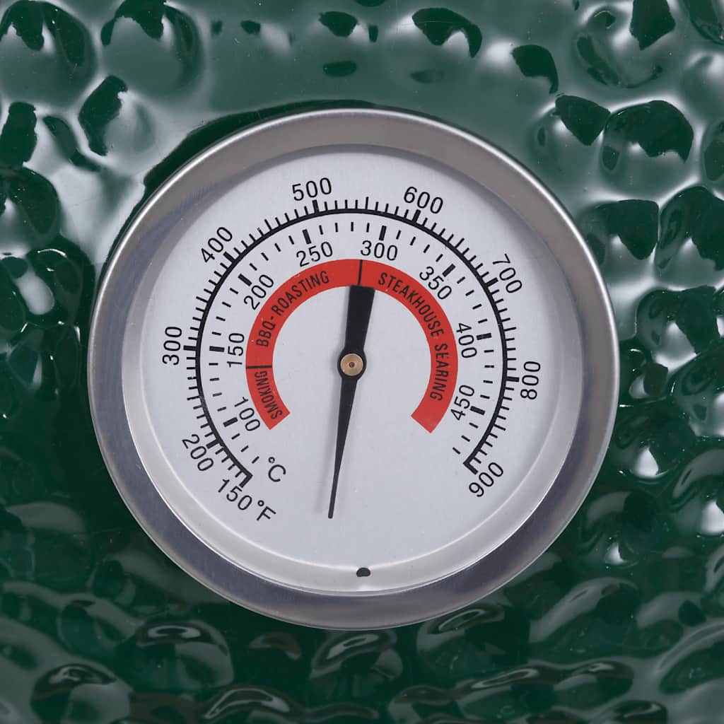 2-i-1 kamado-røgegrill 56 cm keramisk - grøn, 1 - number 10.