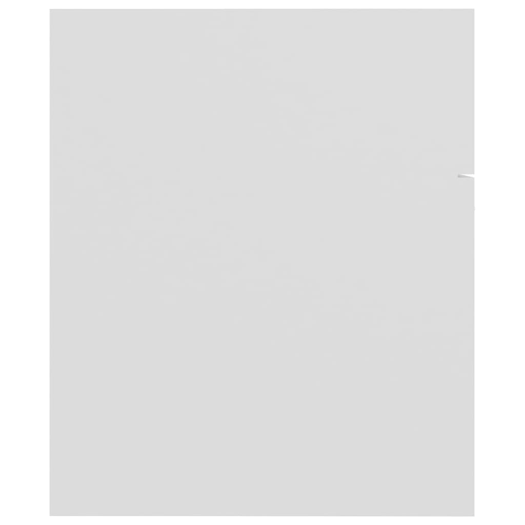 Badeværelsesmøbelsæt konstrueret træ hvid - number 9.