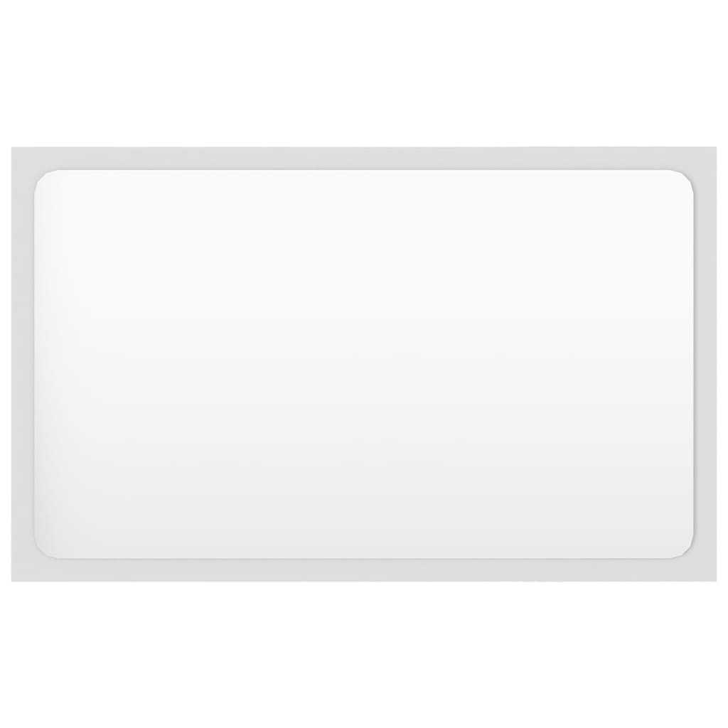 Badeværelsesmøbelsæt konstrueret træ hvid - number 11.