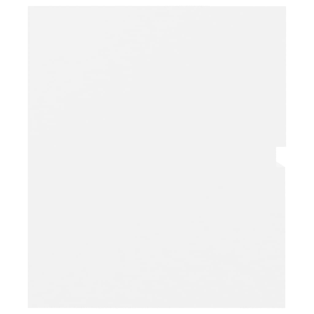 Zestaw mebli łazienkowych płyta wiórowa - biały, 60 x 38,5 x 45 cm, z baterią, 1 szt. - number 8.