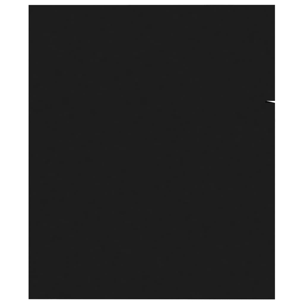 Zestaw mebli łazienkowych płyta wiórowa - czarny, 60 x 38,5 x 46 cm, 1 - number 6.