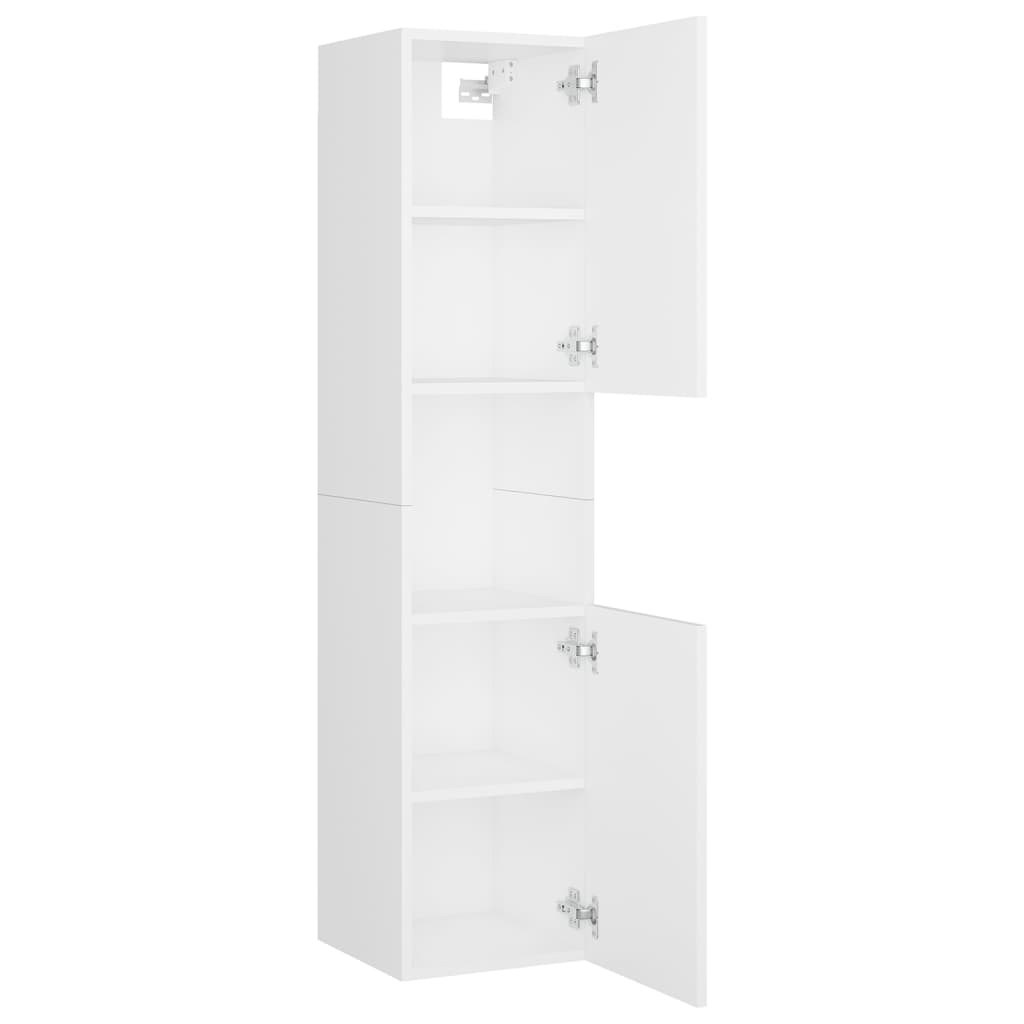 Set mobili da bagno truciolato - bianco, 41 x 38,5 x 46 cm, 1 - number 11.