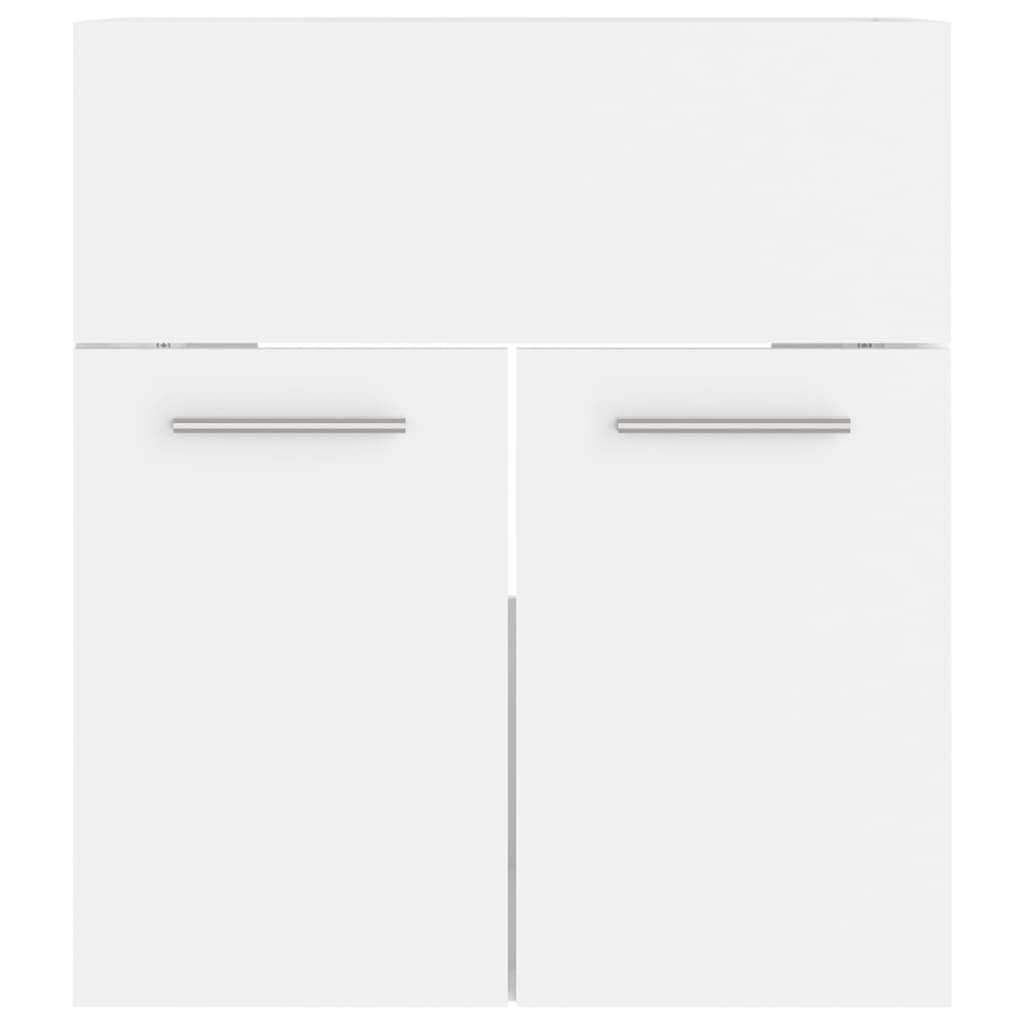 Set mobili da bagno truciolato - bianco, 41 x 38,5 x 46 cm, 1 - number 12.