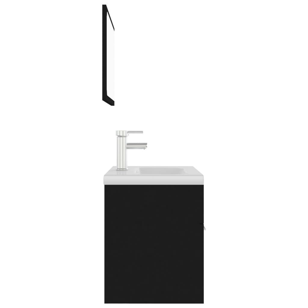 Garnitura kupaonskog namještaja iveral - crna, 60 x 38,5 x 46 cm, 1 - number 7.