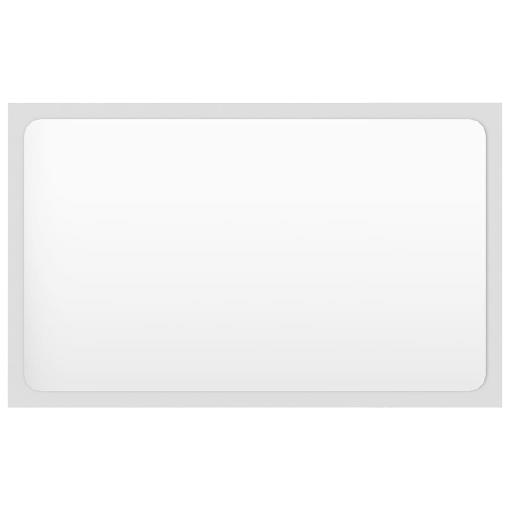 Badeværelsesmøbelsæt konstrueret træ - hvid, 60 x 38.5 x 46 cm, 1 - number 9.