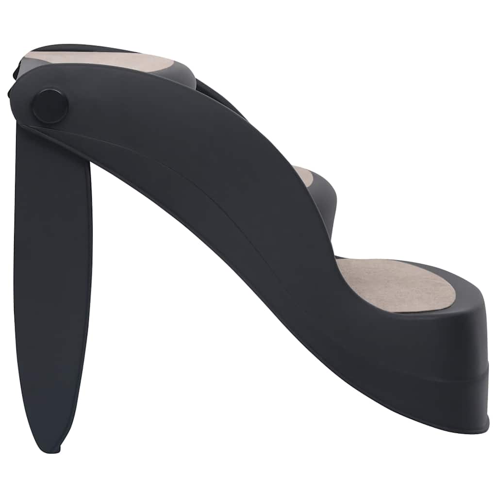 Escalier pliable pour chien 3 marches - noir - number 4.