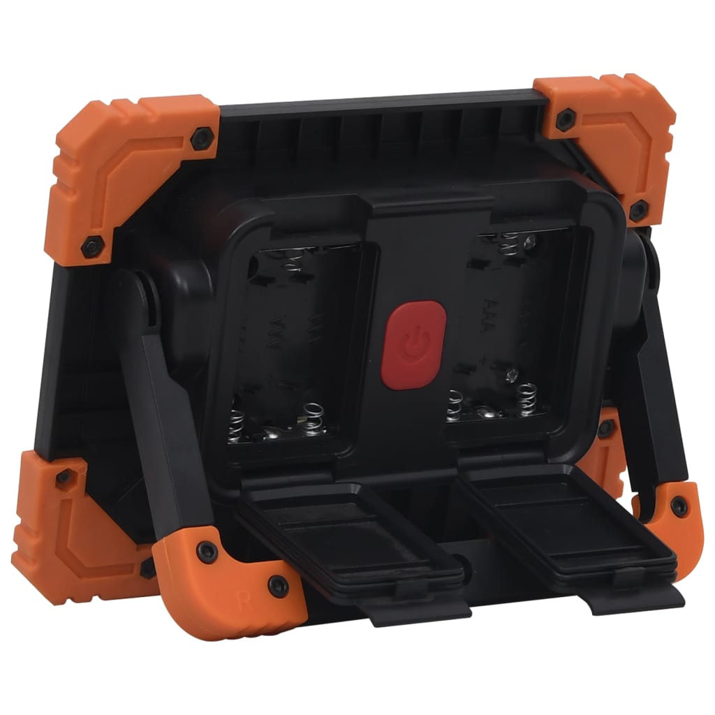 Transportabel led-projektør 10 w abs kold hvid - number 7.