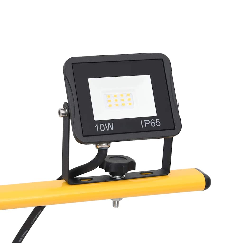 Led-projektør med stativ 2x10 w kold hvid - number 4.