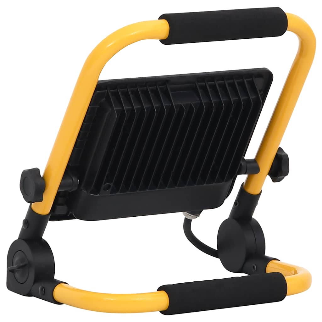 Led-projektør med håndtag 50 w kold hvid - number 6.