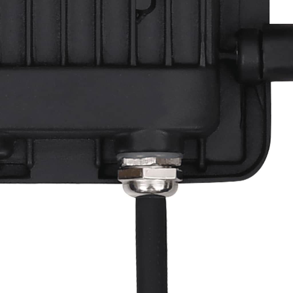 Led-projektør med håndtag 2x10 w varmt hvidt lys - number 9.