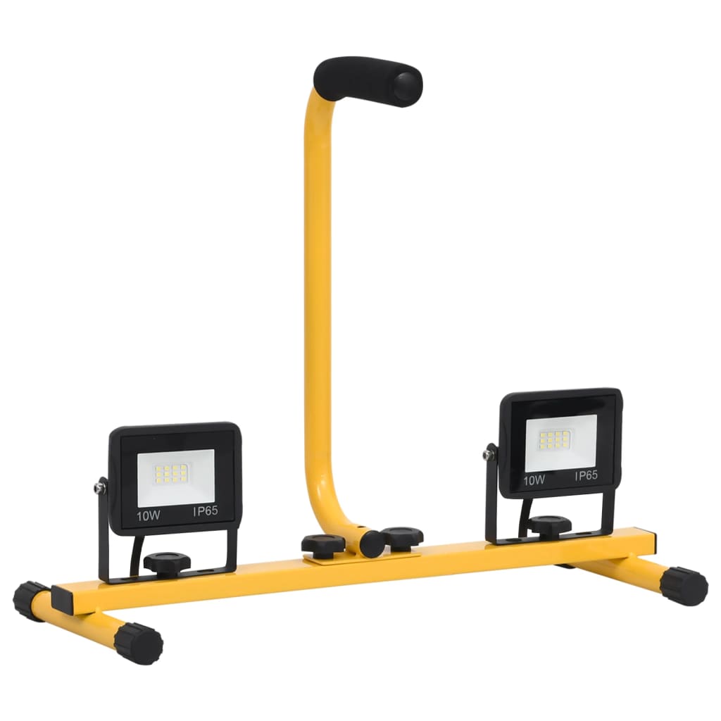 Projecteur led avec poignée 2x10 w lumière blanche froide - number 3.