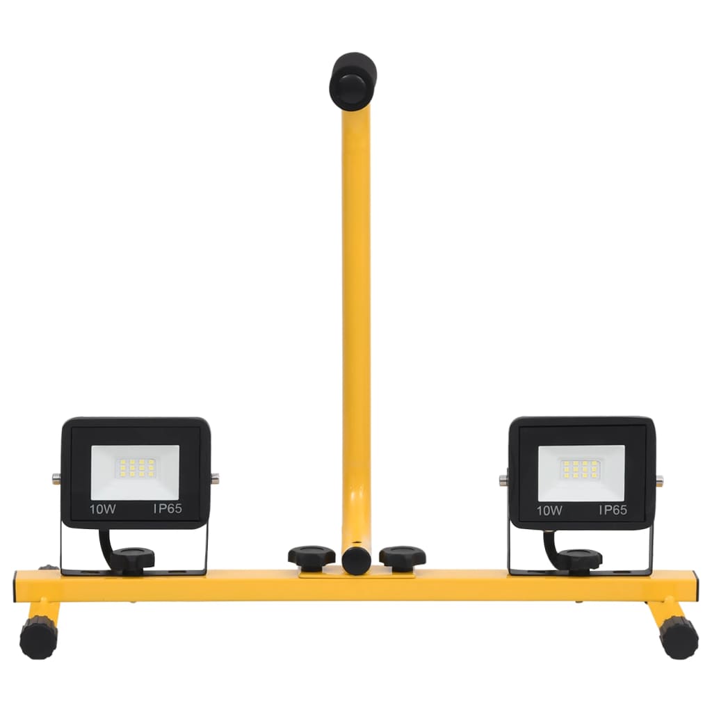 Projecteur led avec poignée 2x10 w lumière blanche froide - number 5.