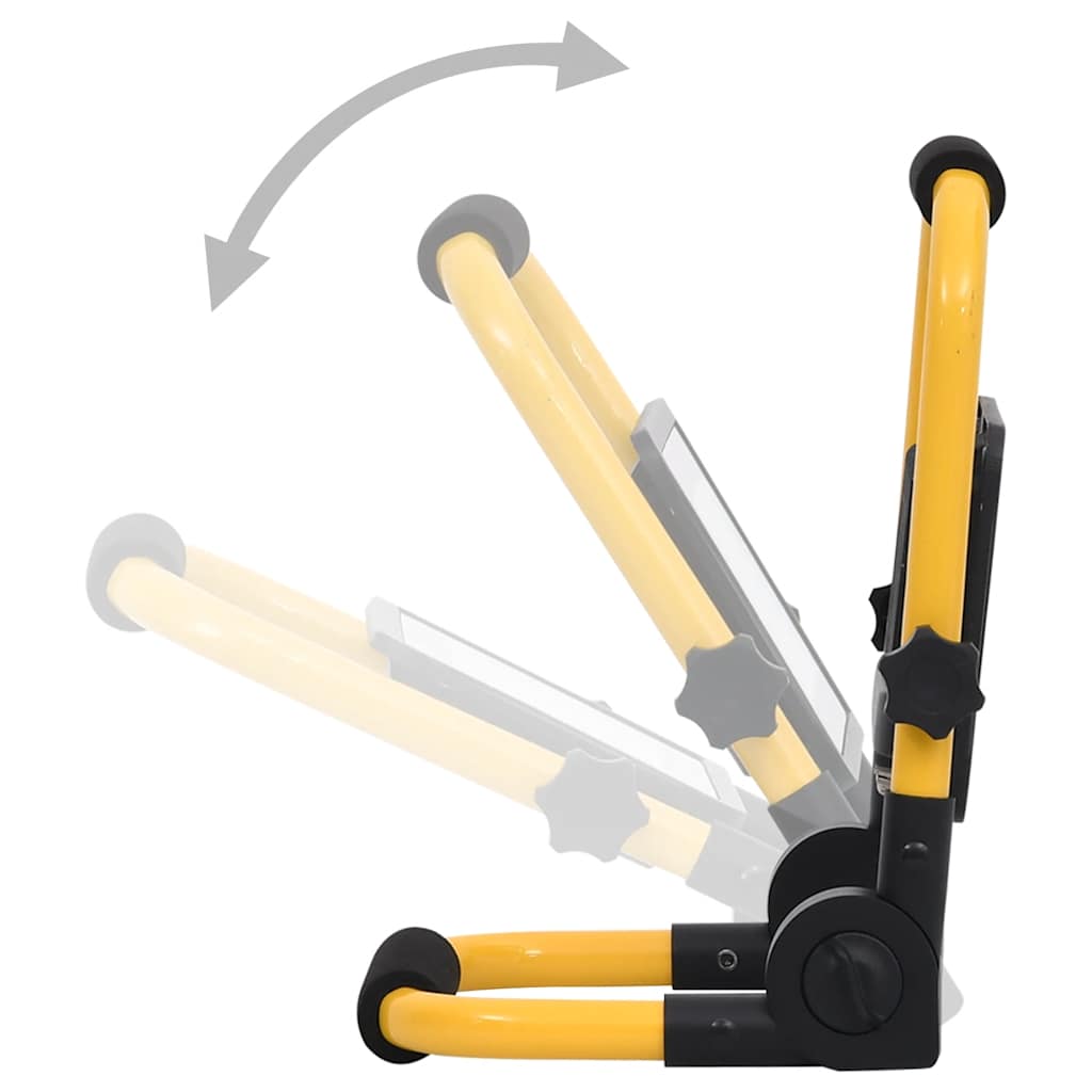 Led-projektør med håndtag 30 w varmt hvidt lys - number 7.