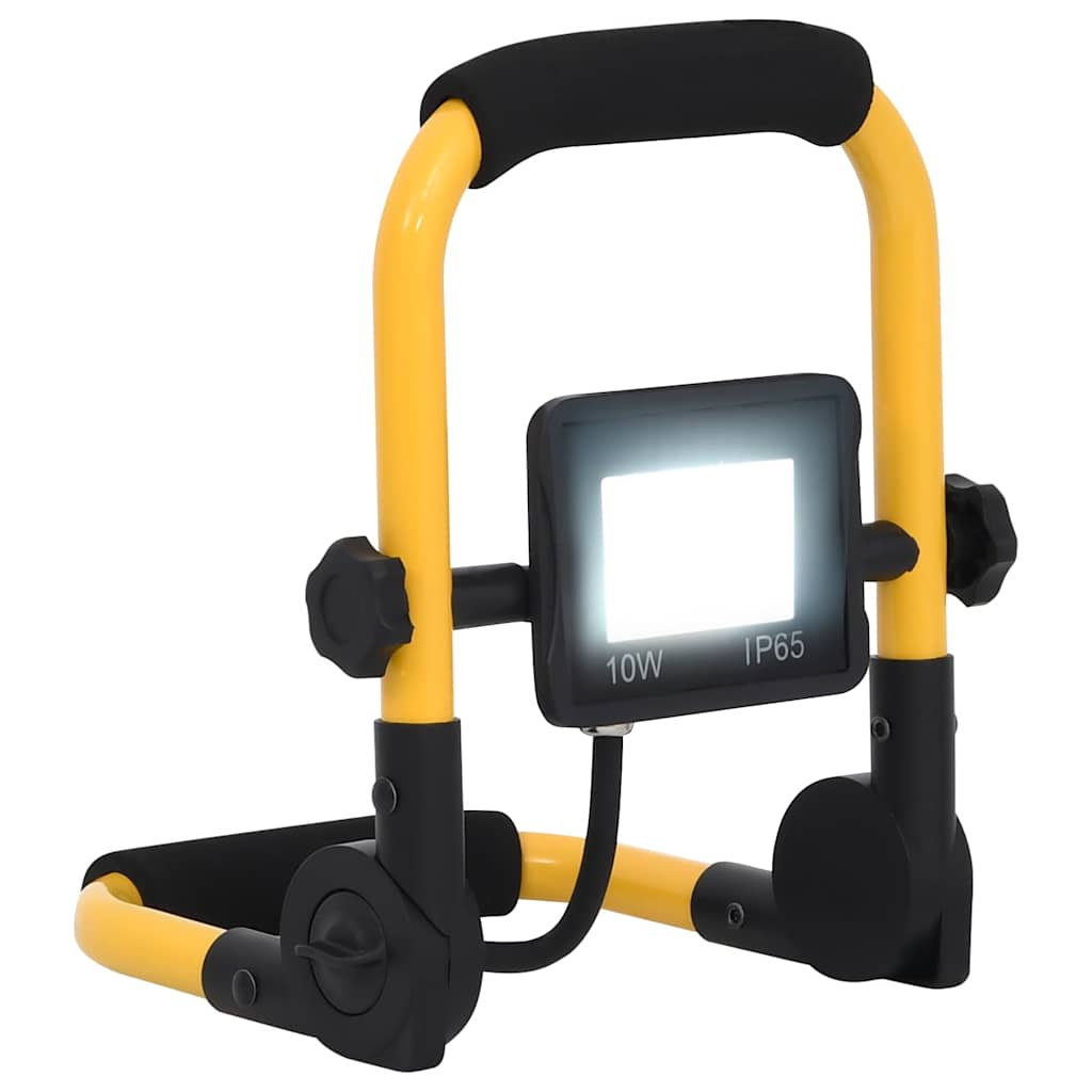 Led-projektør med håndtag 10 w kold hvid - number 1.