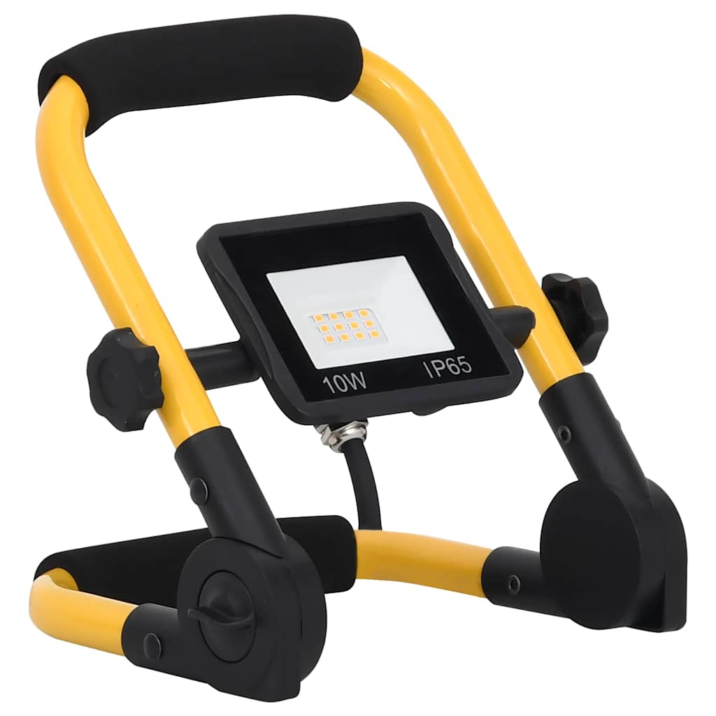 Projecteur led avec poignée 10 w blanc froid - number 3.